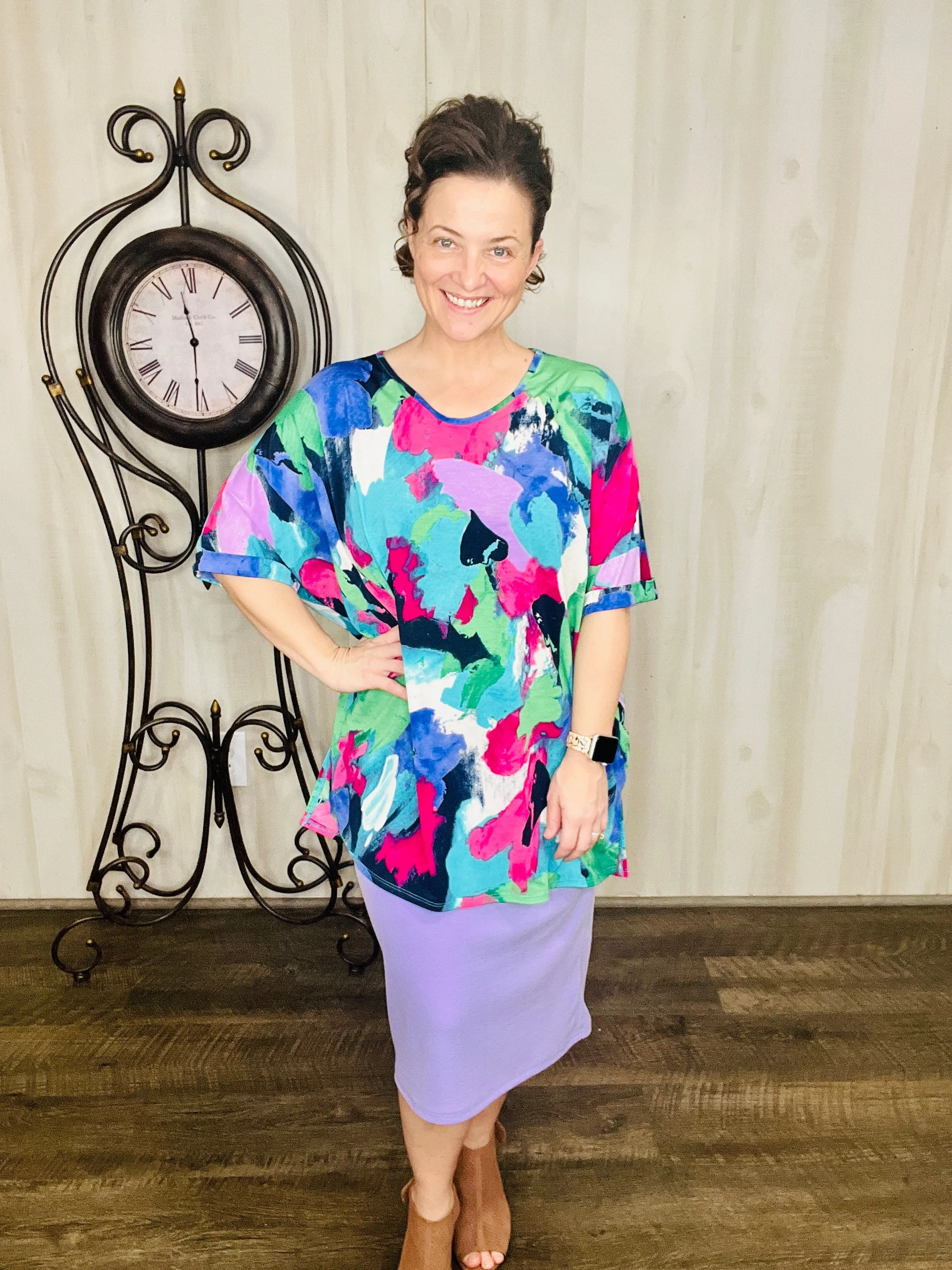 Ink Blot & Color Top