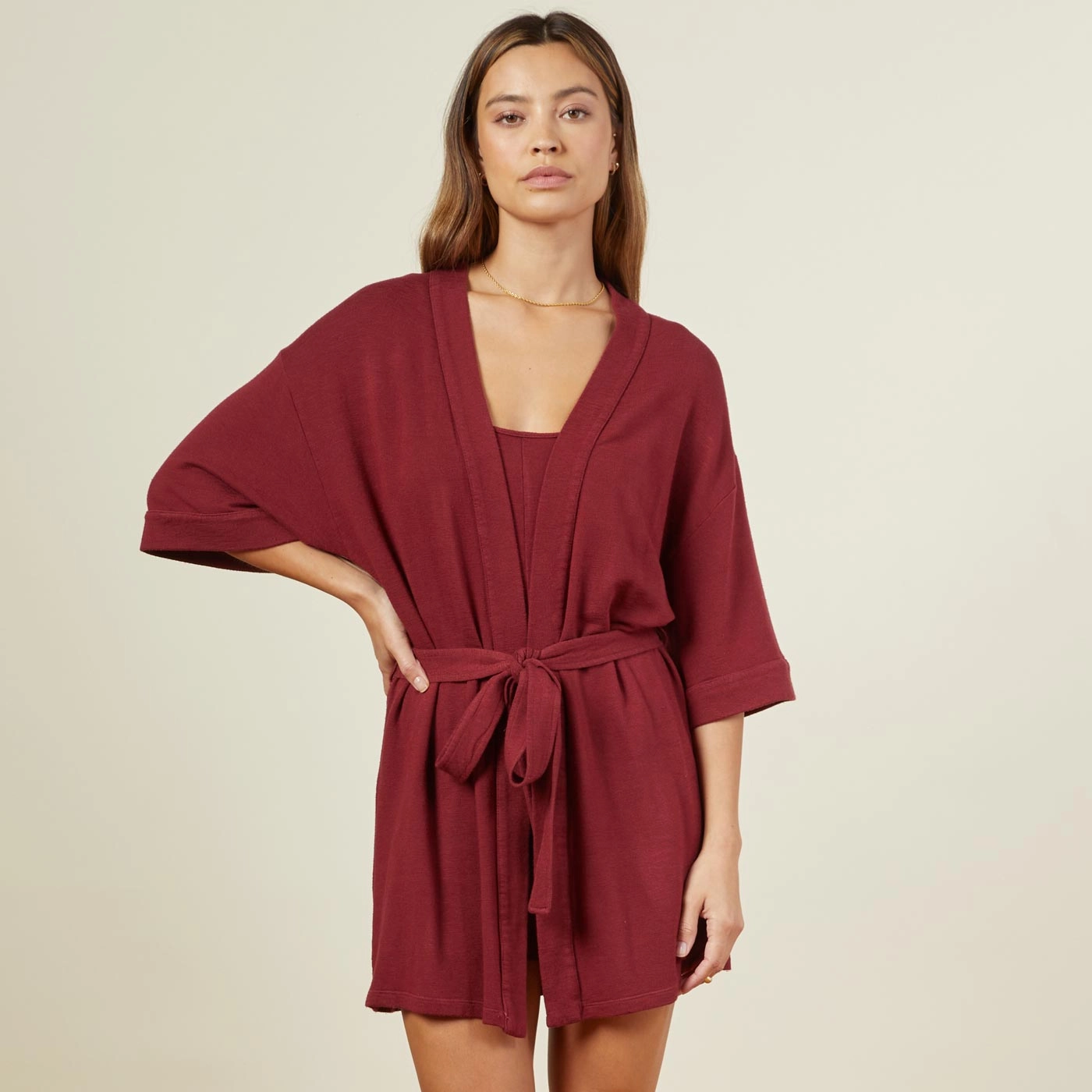 Garment Washed Supersoft Robe