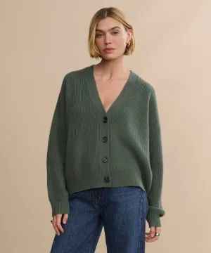 Interchangeable Button System Cropped Cashmere Cocoon Cardigan Cropped Cashmere Cocoon Cardigan LayeringFriendly Weight SunProtective