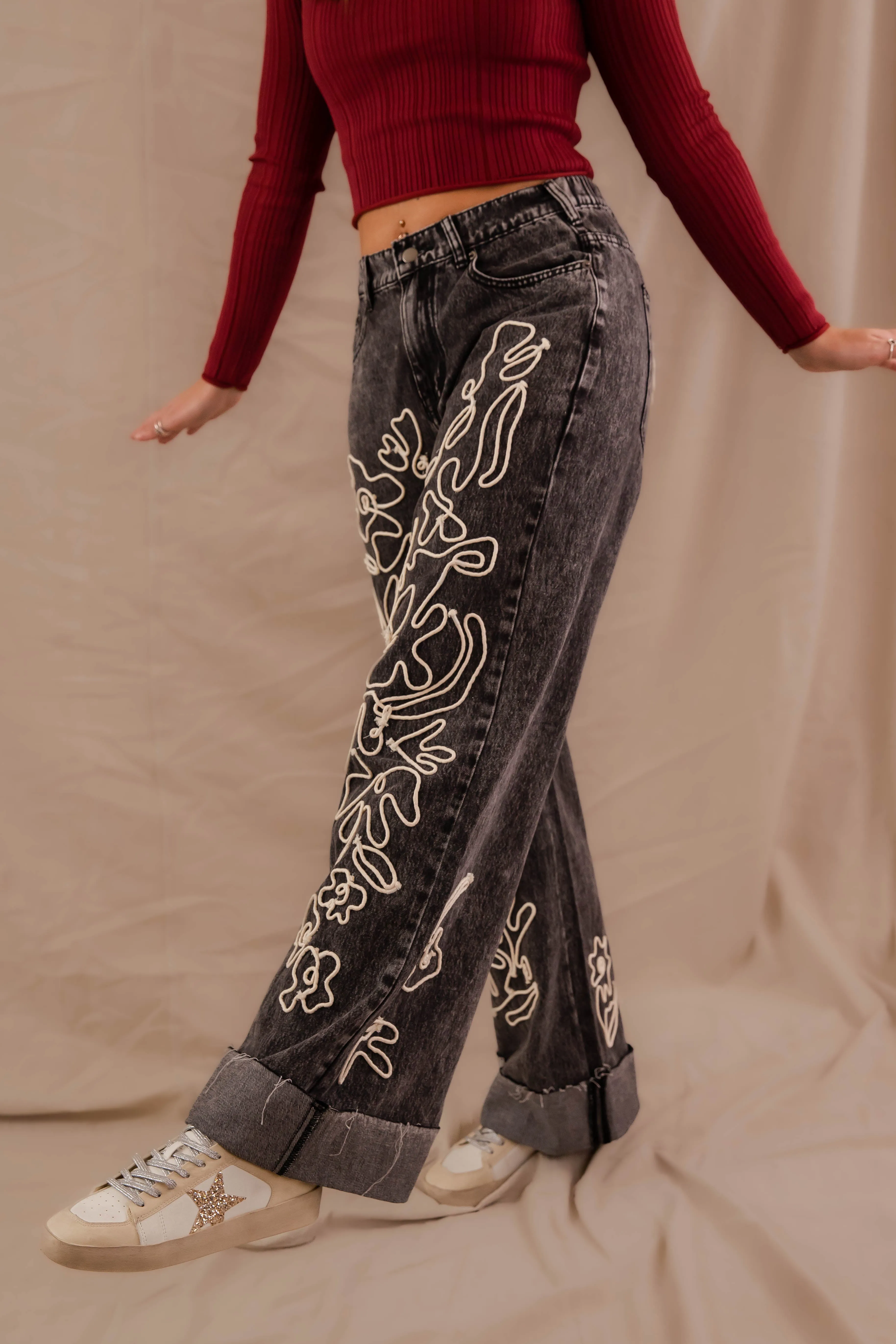 It's History To Me Denim DurableConstruction Trendy Look