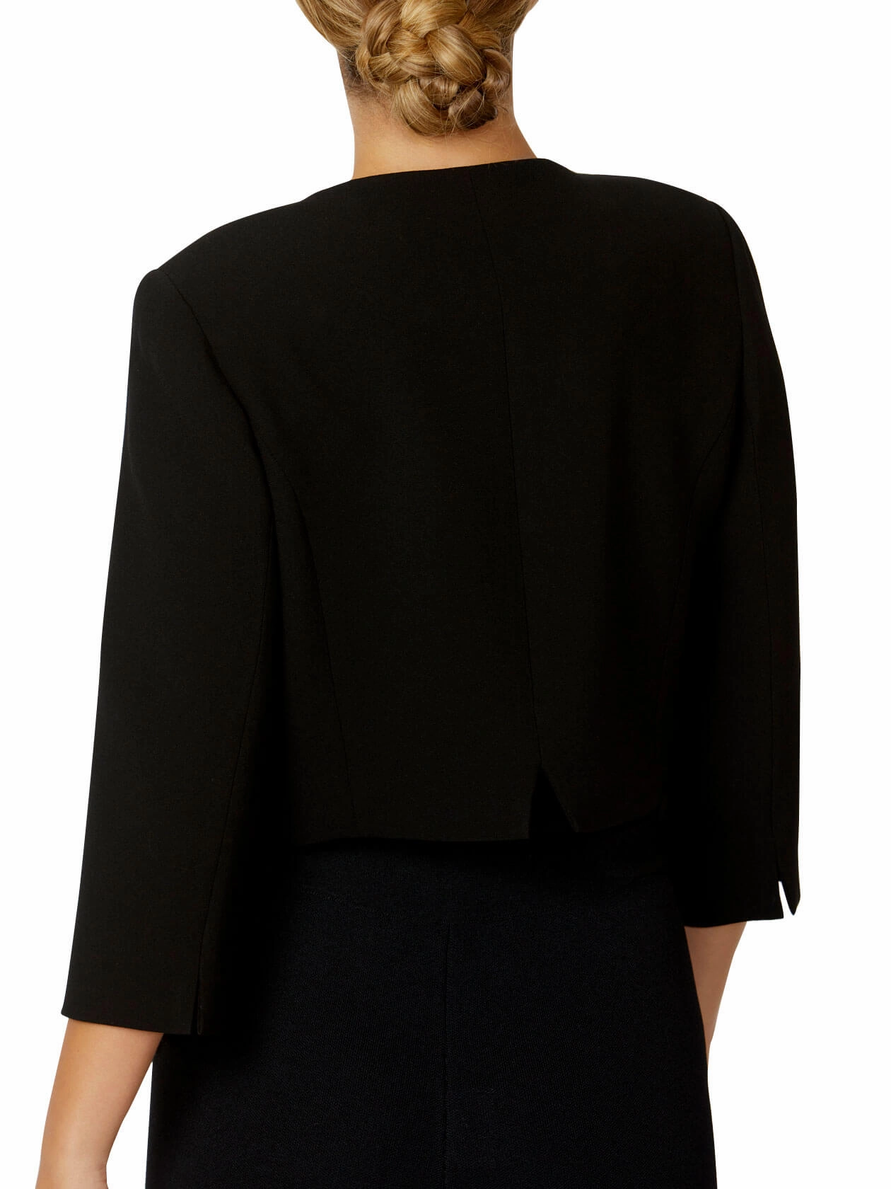 Danger Jackie Black Single Button Jacket