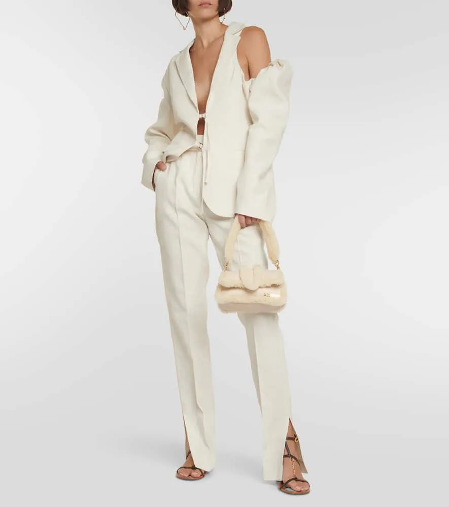 Jacquemus La Veste Galliga linen-blend blazer