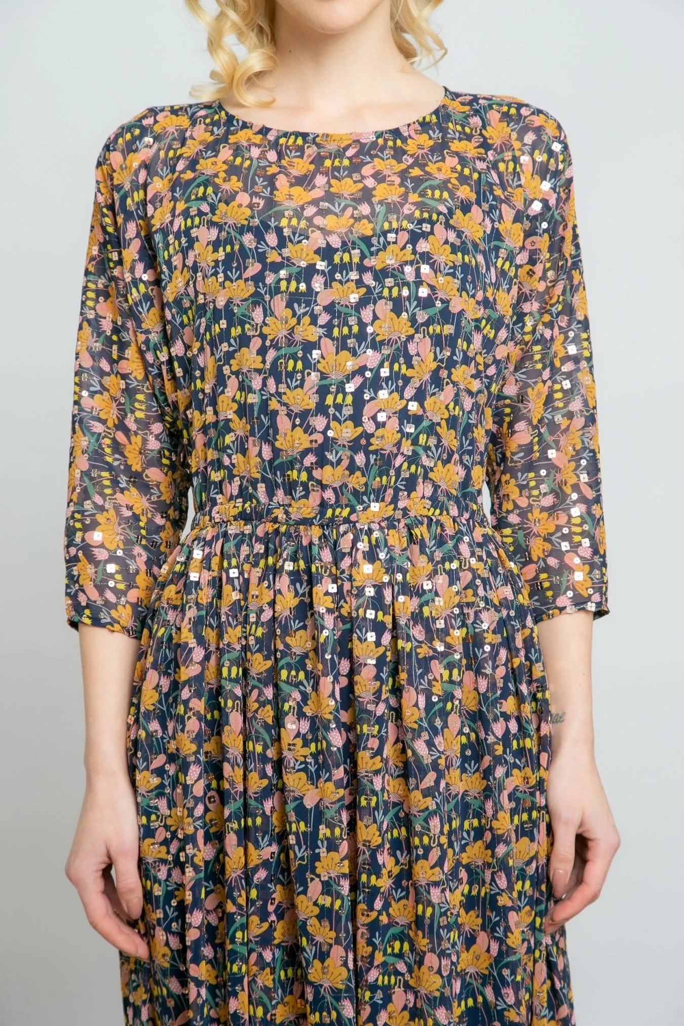 J'adore Dress- Dreamland Tulip Light Cloud BreathableLining