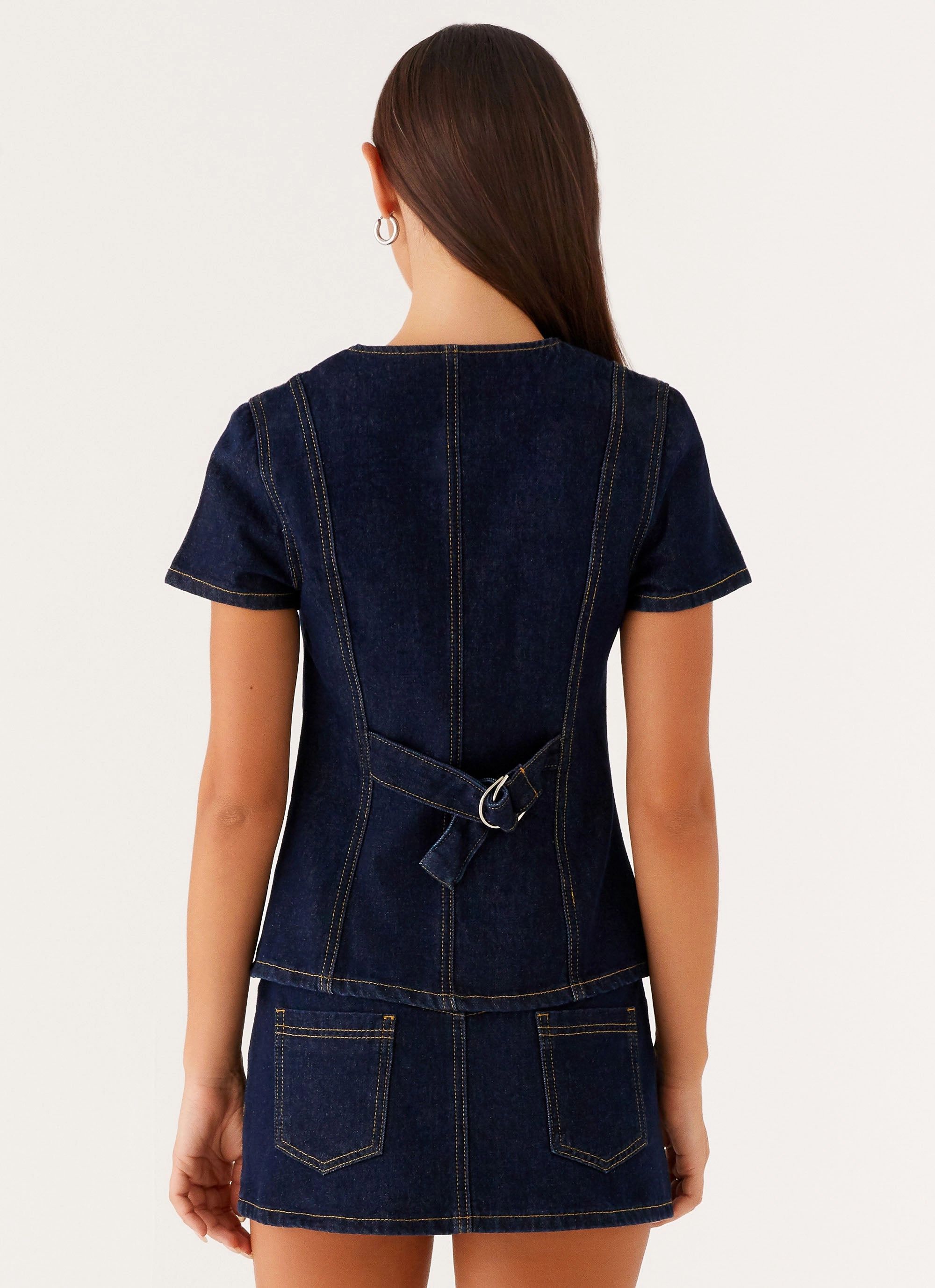 Jagger Top - Indigo Luxurious Feel