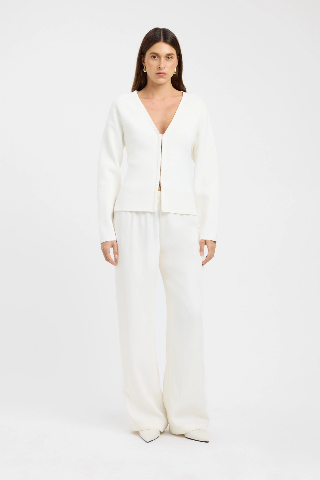 Recycled Polyester Jasper Hook Top