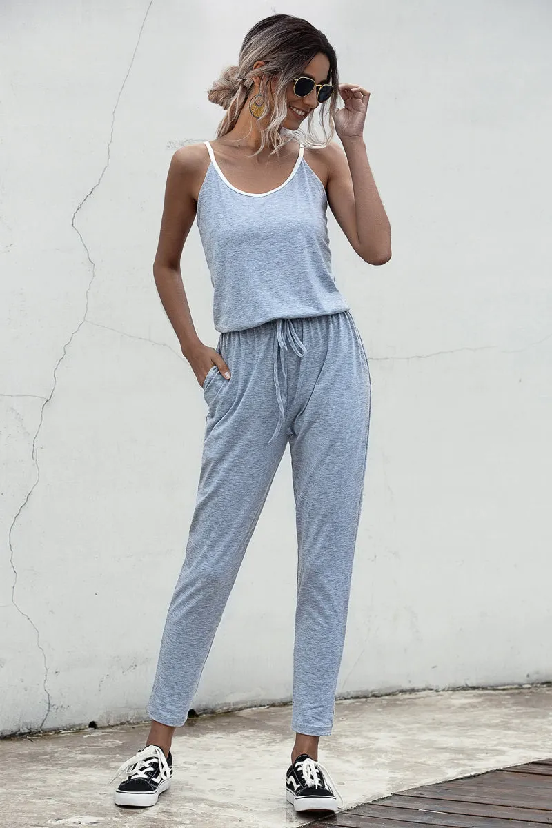 Jaylin Contrast Cami Jumpsuit