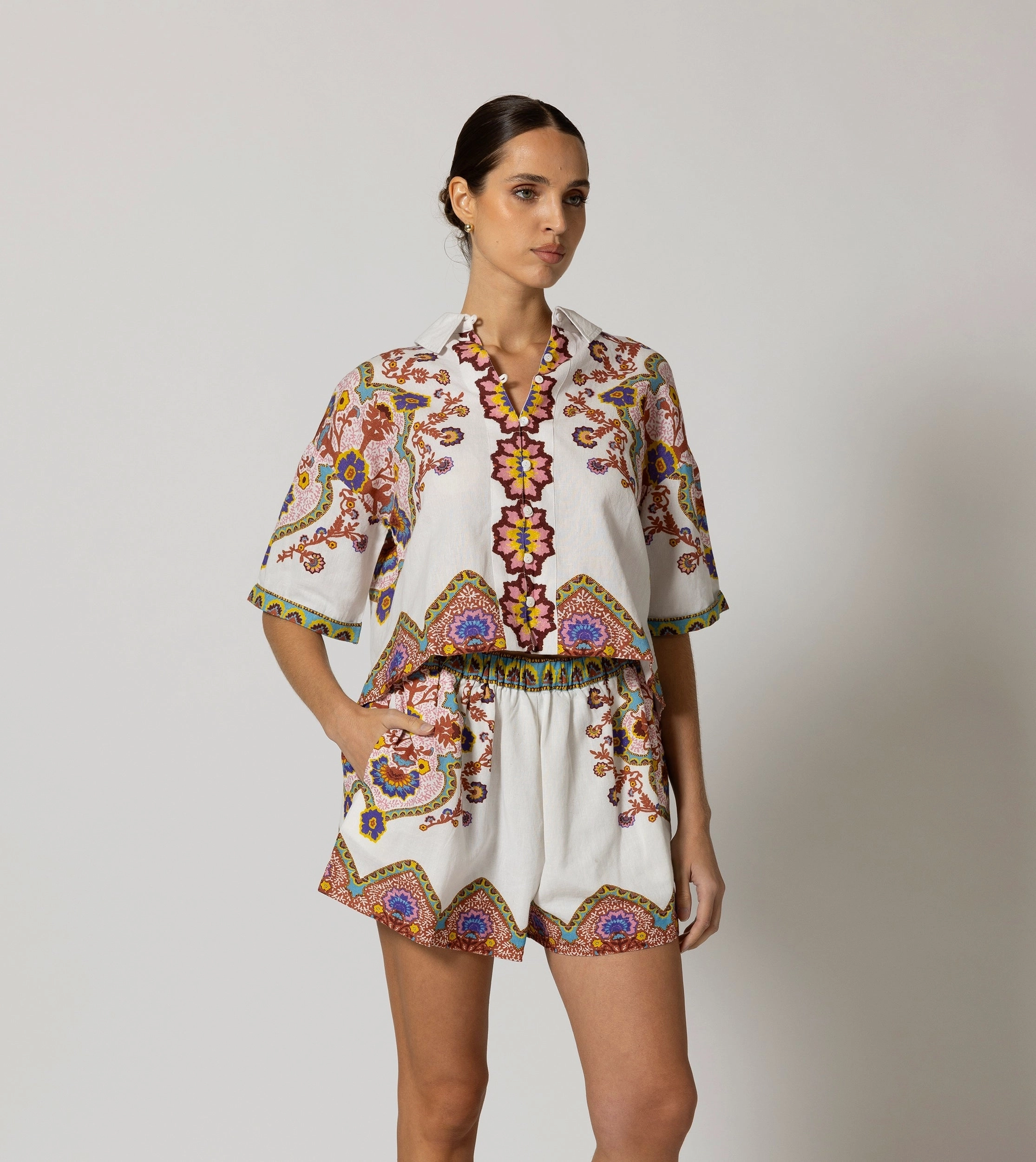 Jeni Blouse | Lagos summer look Breathable3DKnit