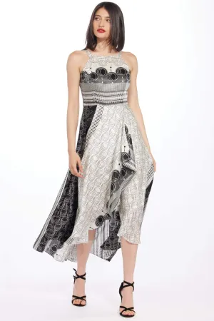 Jennie Dress - Bogata Dot Prom Ready Summer Wardrobe Relaxed Line Jennie Dress - Bogata Dot