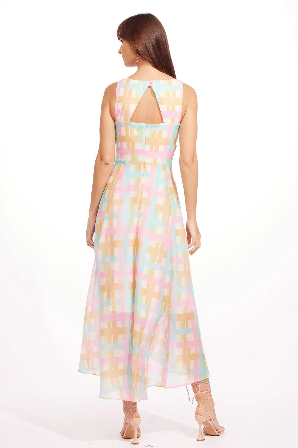 Garden Fresh Jennie Dress - Honey Love Plaid