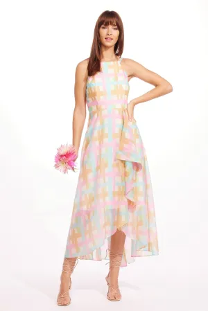 Jennie Dress - Honey Love Plaid Indoor clothing Subtle Edge Clean Mood Jennie Dress - Honey Love Plaid