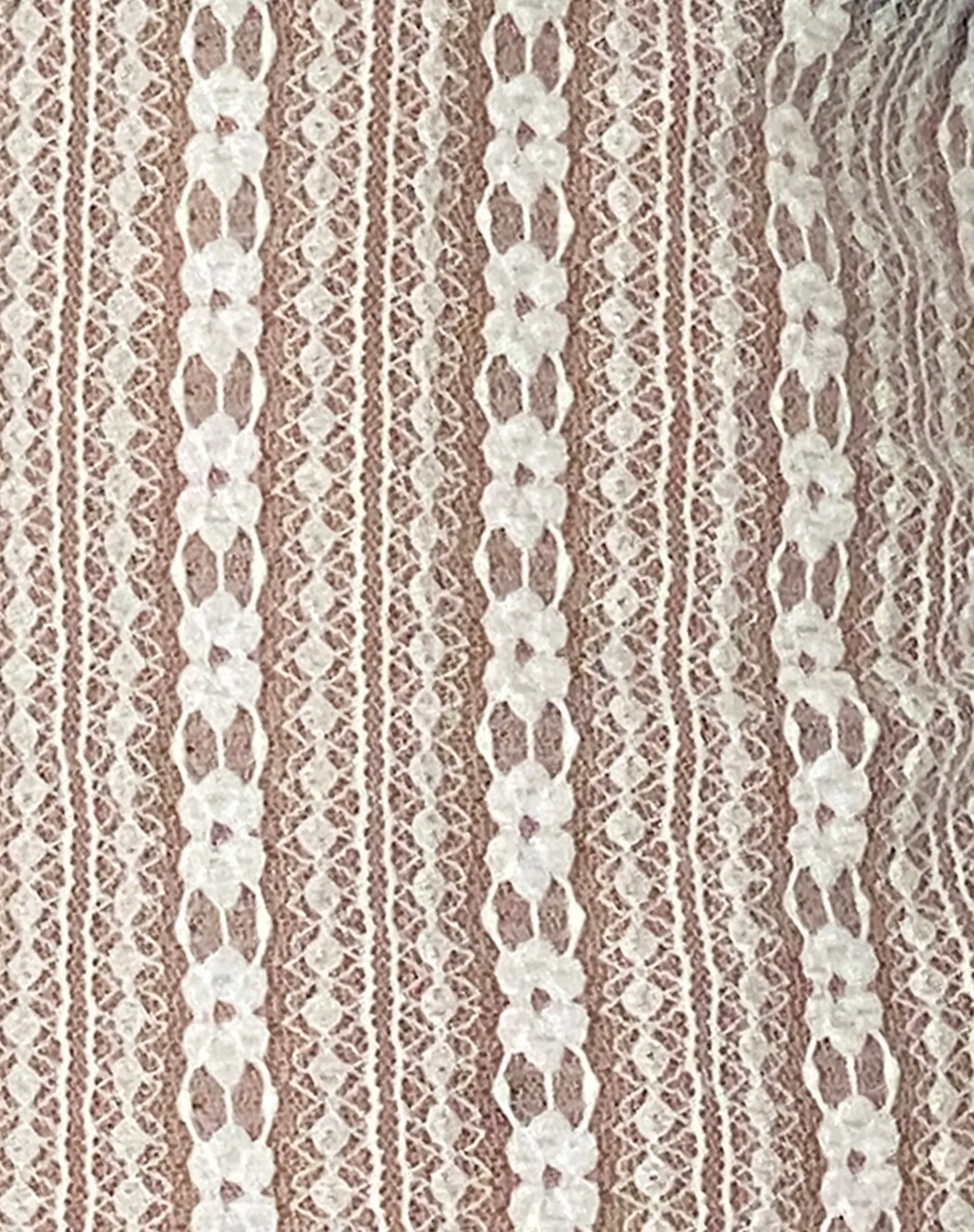 Jennifer Unlined Top in Lace White