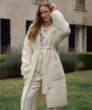 Jessica Sweater Coat Hollow Fiber Filling Clean Fit Design Jessica Sweater Coat