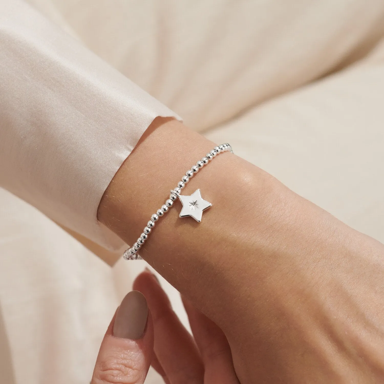Joma Jewellery Silver Plated A Little 'So Very Merry' Christmas Bracelet