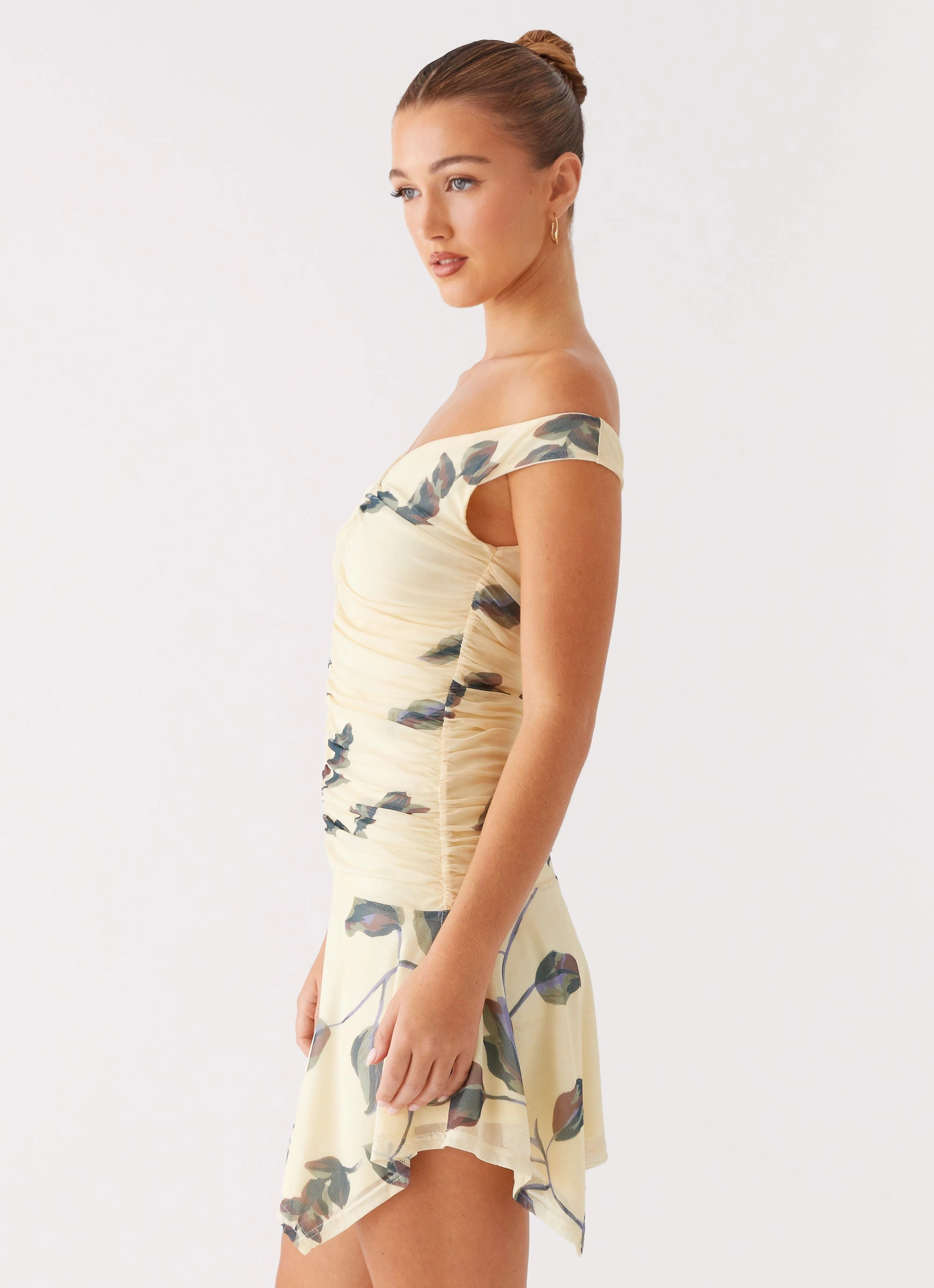 Josette Mini Dress - Buttercream Bliss Sophisticated Touch