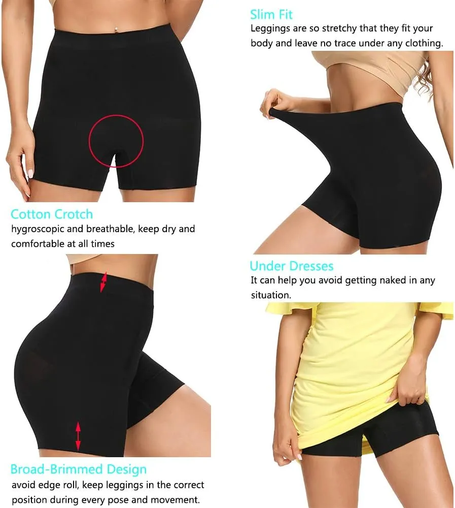 JOYSHAPER Boyshorts Panties for Women Anti Chafing Underwear Slip Shorts for Women Under Dress