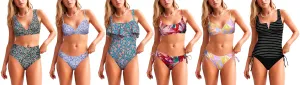 JR-RAMX2 - Wholesale Junior's One-Piece and Two-Piece Assorted Swimsuit Collection