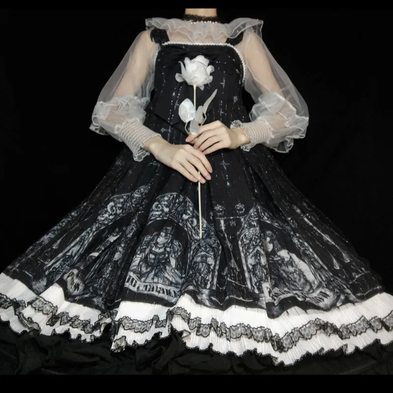 JSK Dress♥Ready to Ship♥ Redemption Goddess ♥ Gothic Lolita Dress