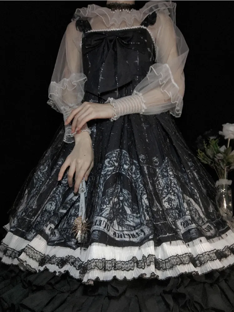 JSK Dress♥Ready to Ship♥ Redemption Goddess ♥ Gothic Lolita Dress