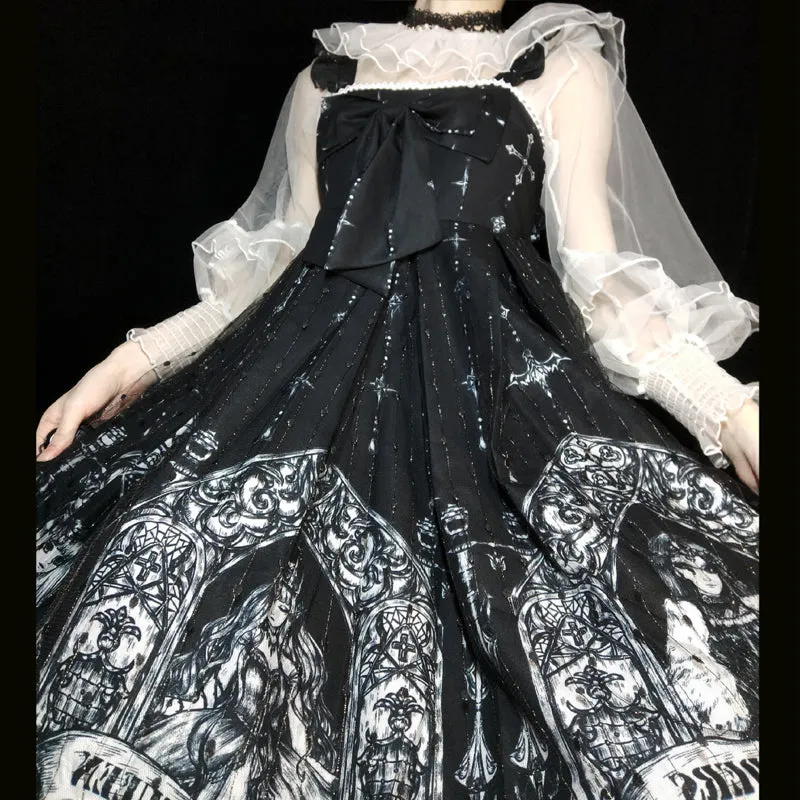 JSK Dress♥Ready to Ship♥ Redemption Goddess ♥ Gothic Lolita Dress