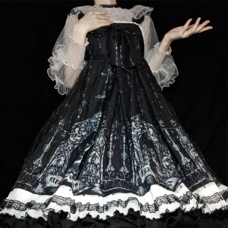 JSK Dress♥Ready to Ship♥ Redemption Goddess ♥ Gothic Lolita Dress