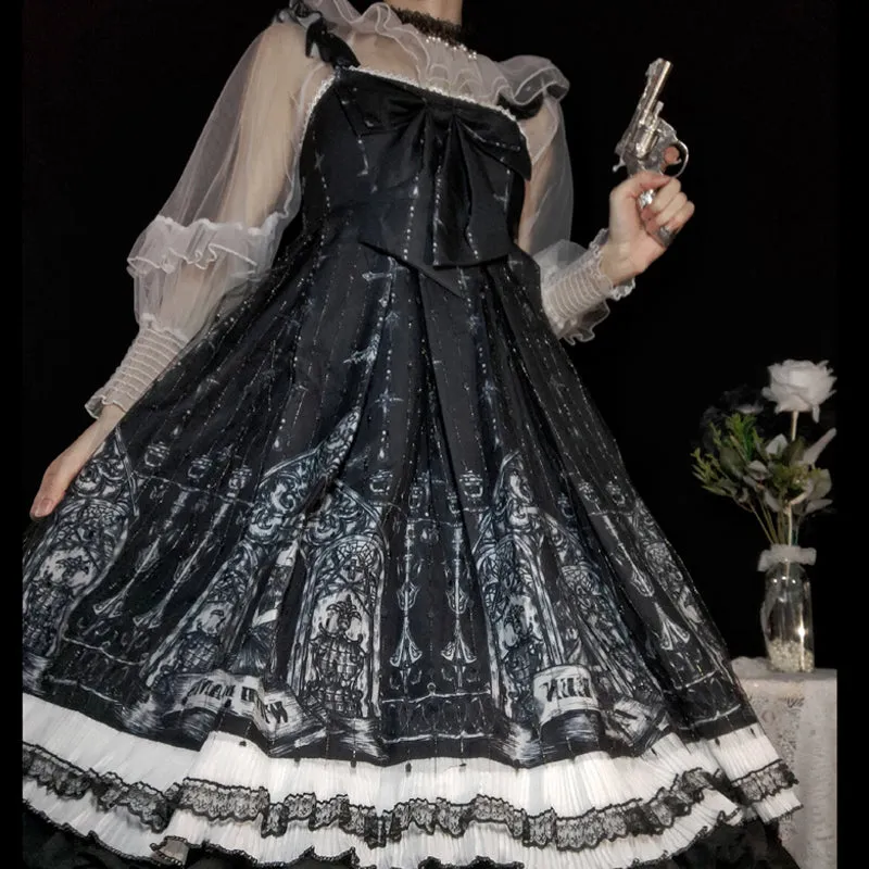 JSK Dress♥Ready to Ship♥ Redemption Goddess ♥ Gothic Lolita Dress