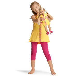 Julie's™ Pajamas for Girls and 18-inch Dolls