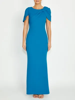 Juno Capri Gown Fashionable Garment Juno Capri Gown Sequin-Detail Classy Look
