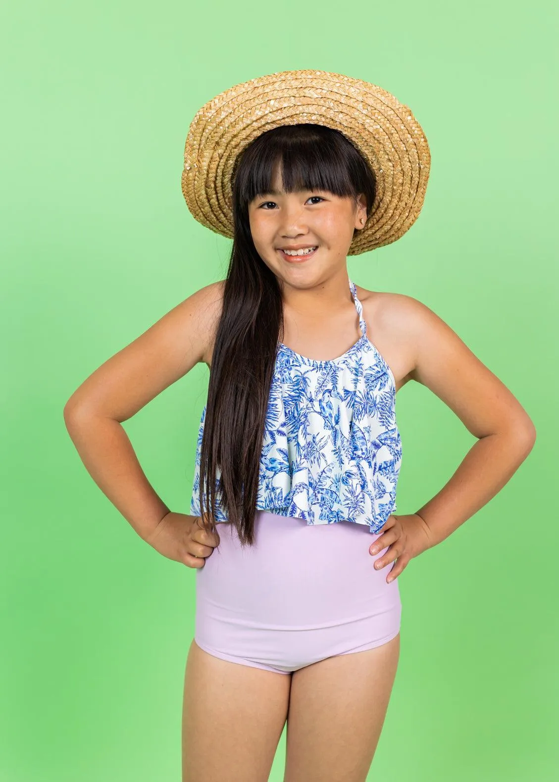 Just Lilac | Youth High-Waisted Bottoms
