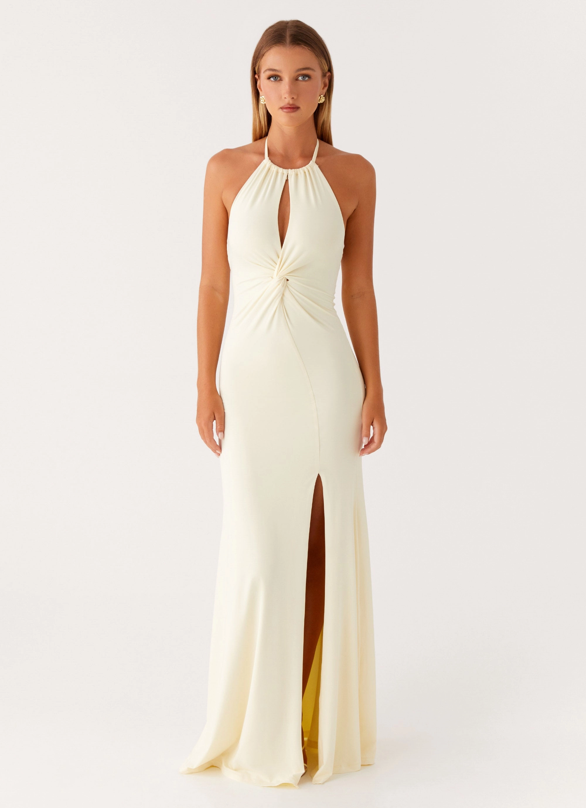 Refined Presence Everyday-Comfort Just In Time Maxi Dress - Yellow
