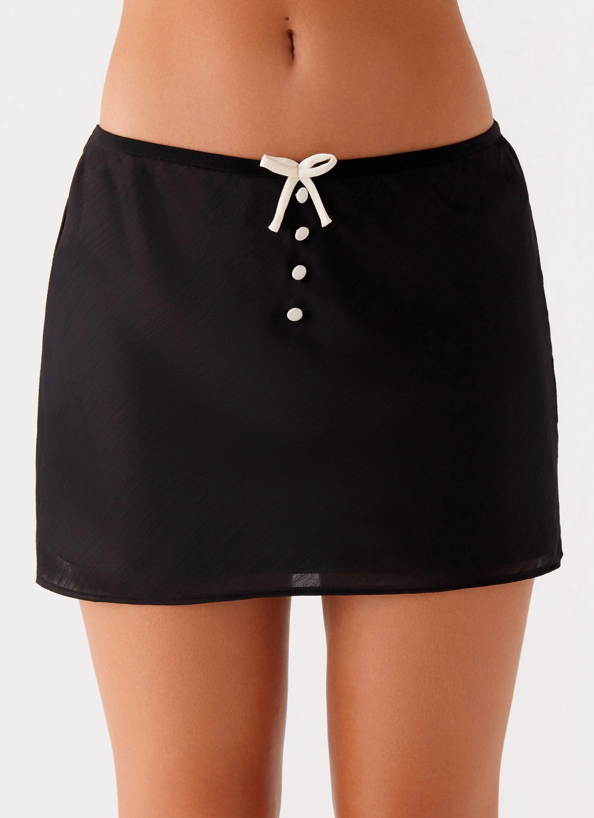Justice Mini Skirt - Black Odor Resistant