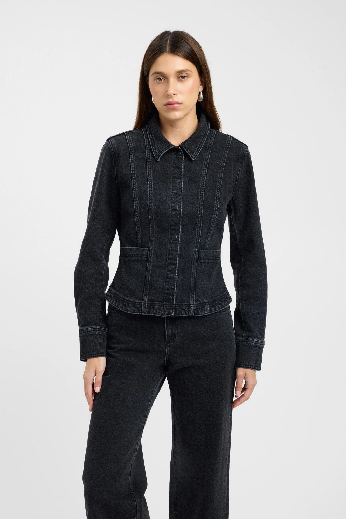 waist length Kai Snap Jacket