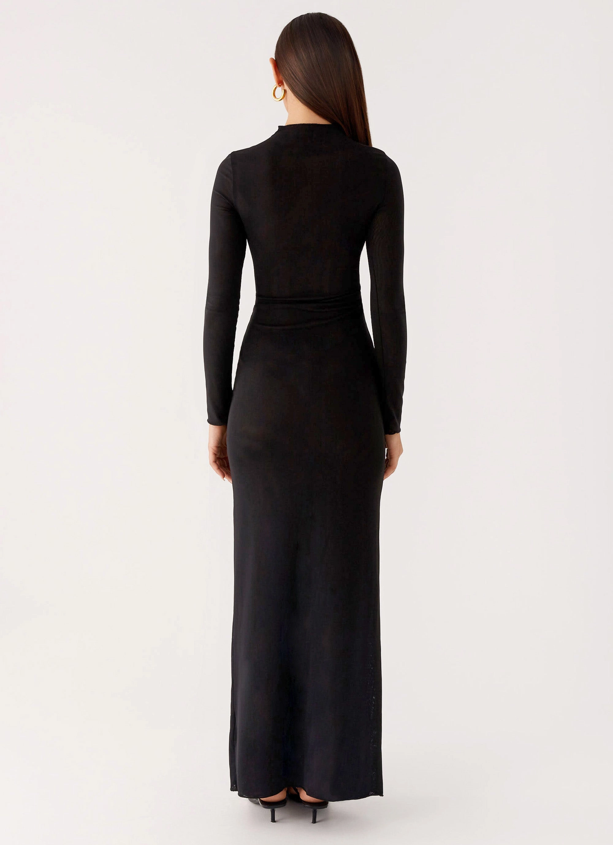 Kamora Maxi Dress - Black Sophisticated Wear Sophisticated Style