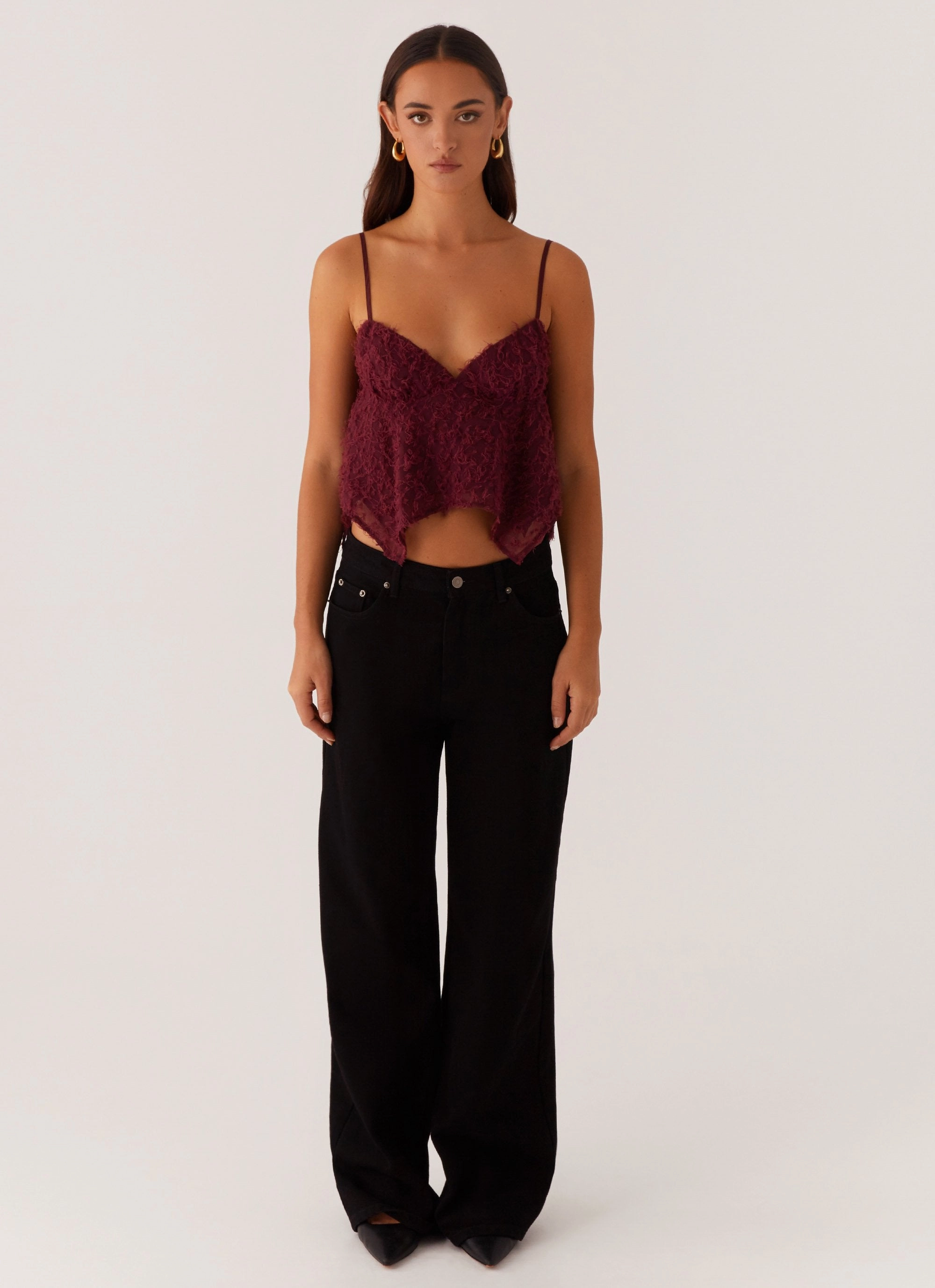 Flatlock Seam Technology LightweightLayeringSystem Katya Asymmetric Top - Maroon