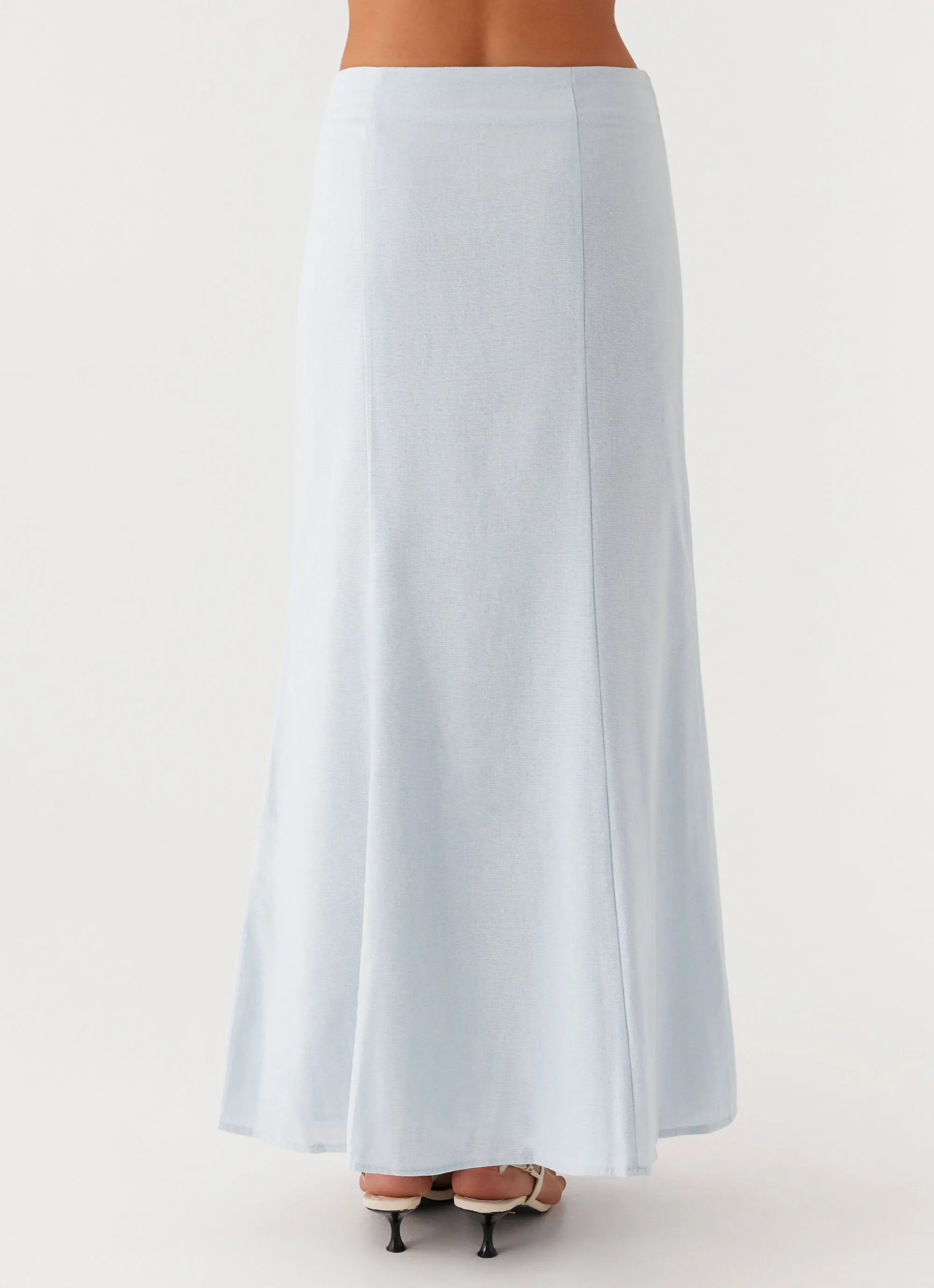 Flexible Comfort Keep Moving Maxi Skirt - Blue