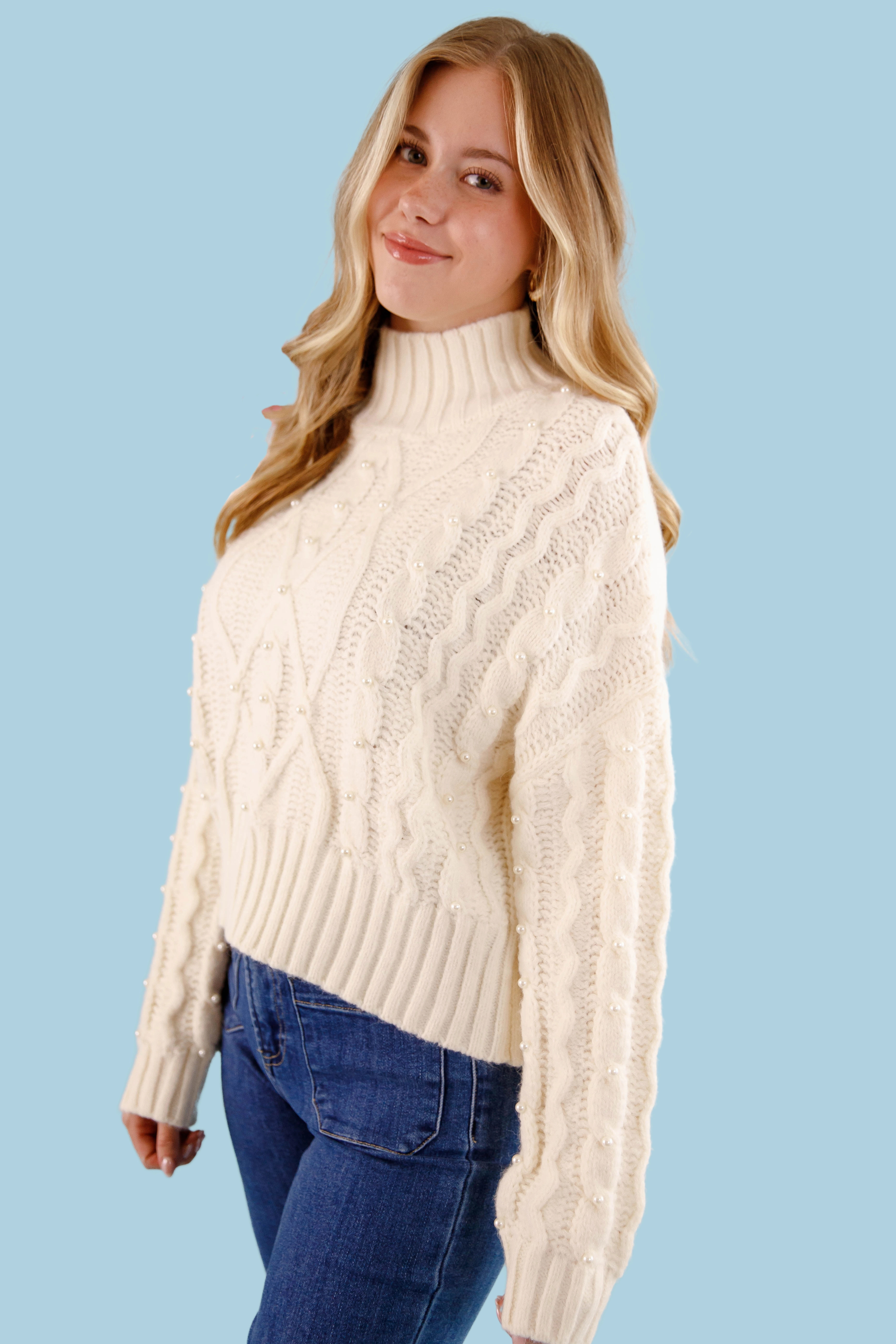 ZeroWaste Pattern Non Irritating Seam Finish Keeping Secrets Sweater