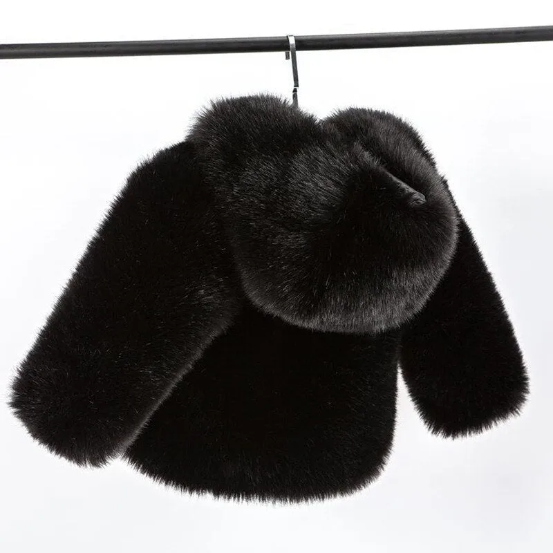 Kid Girls Faux Fur Coat Clothing