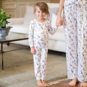 Kid’s Bunny Hop Pajamas Sleep Set
