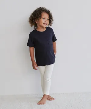 Kids' Vintage Pocket Tee MoistureLocking Fibers Weighted Hem Design Kids' Vintage Pocket Tee