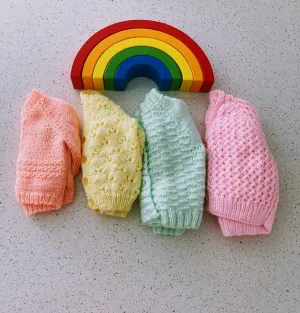 Knitted girls cardigans