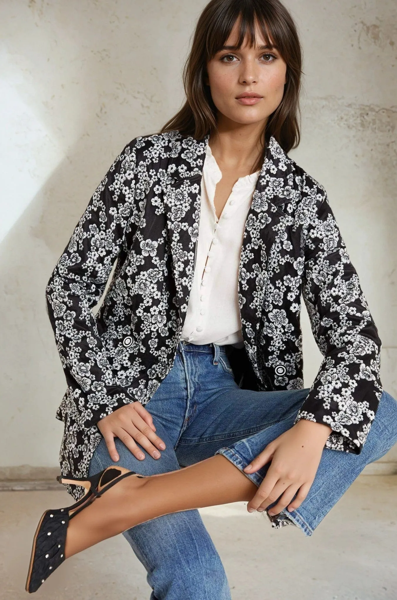 Essential City Look Kylie Floral Blazer