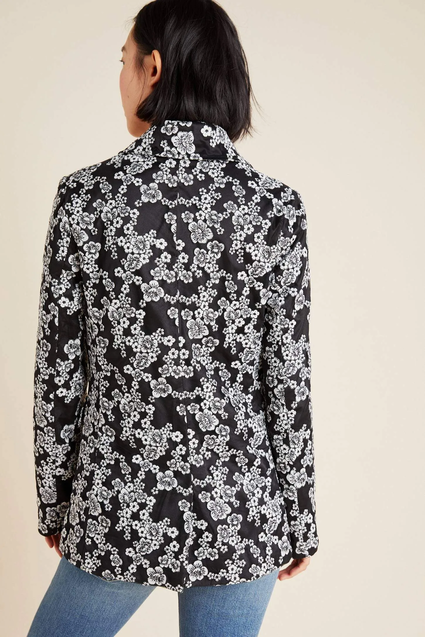 Kylie Floral Blazer UV protection layer