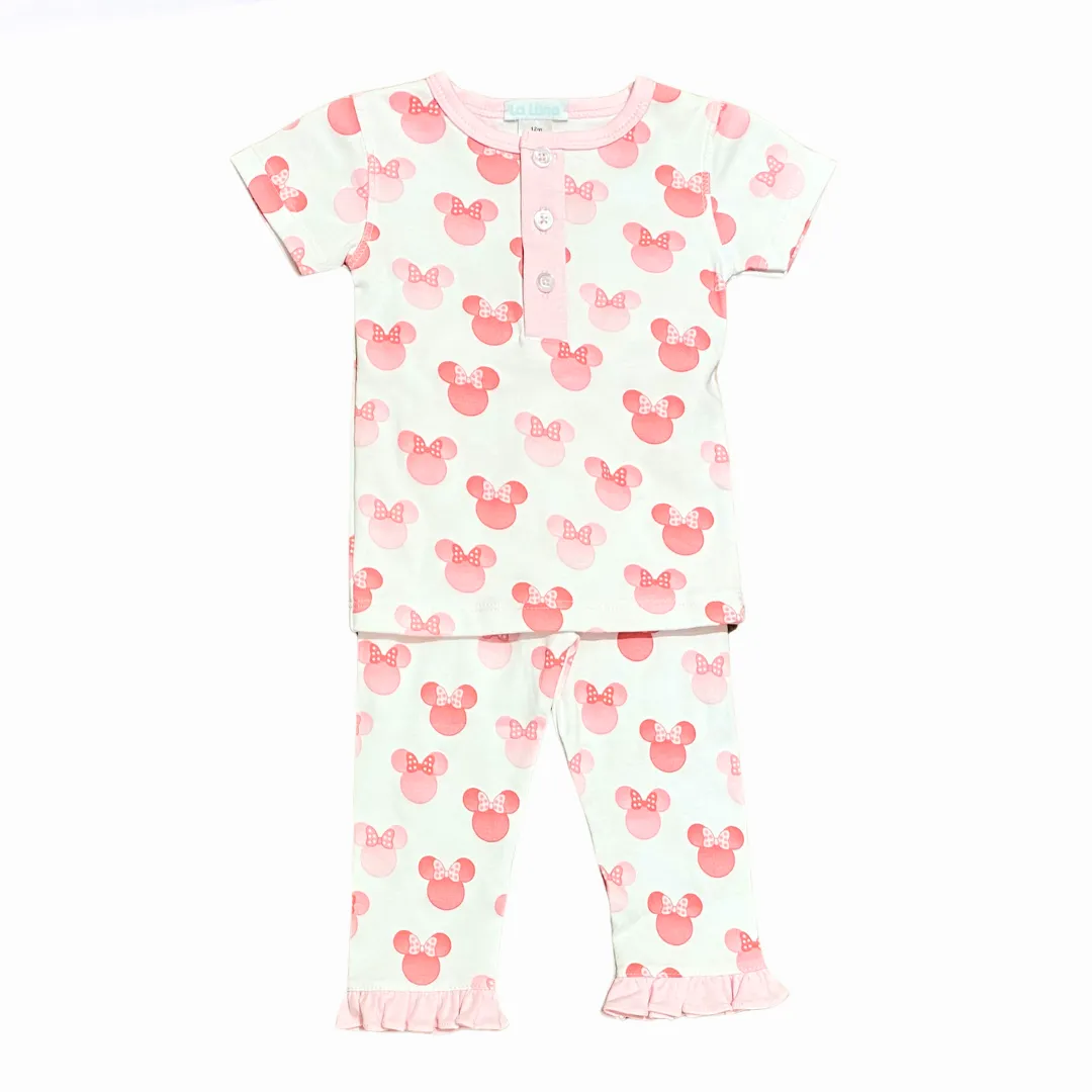 La Luna Minnie or Mickey Balloon Pajamas
