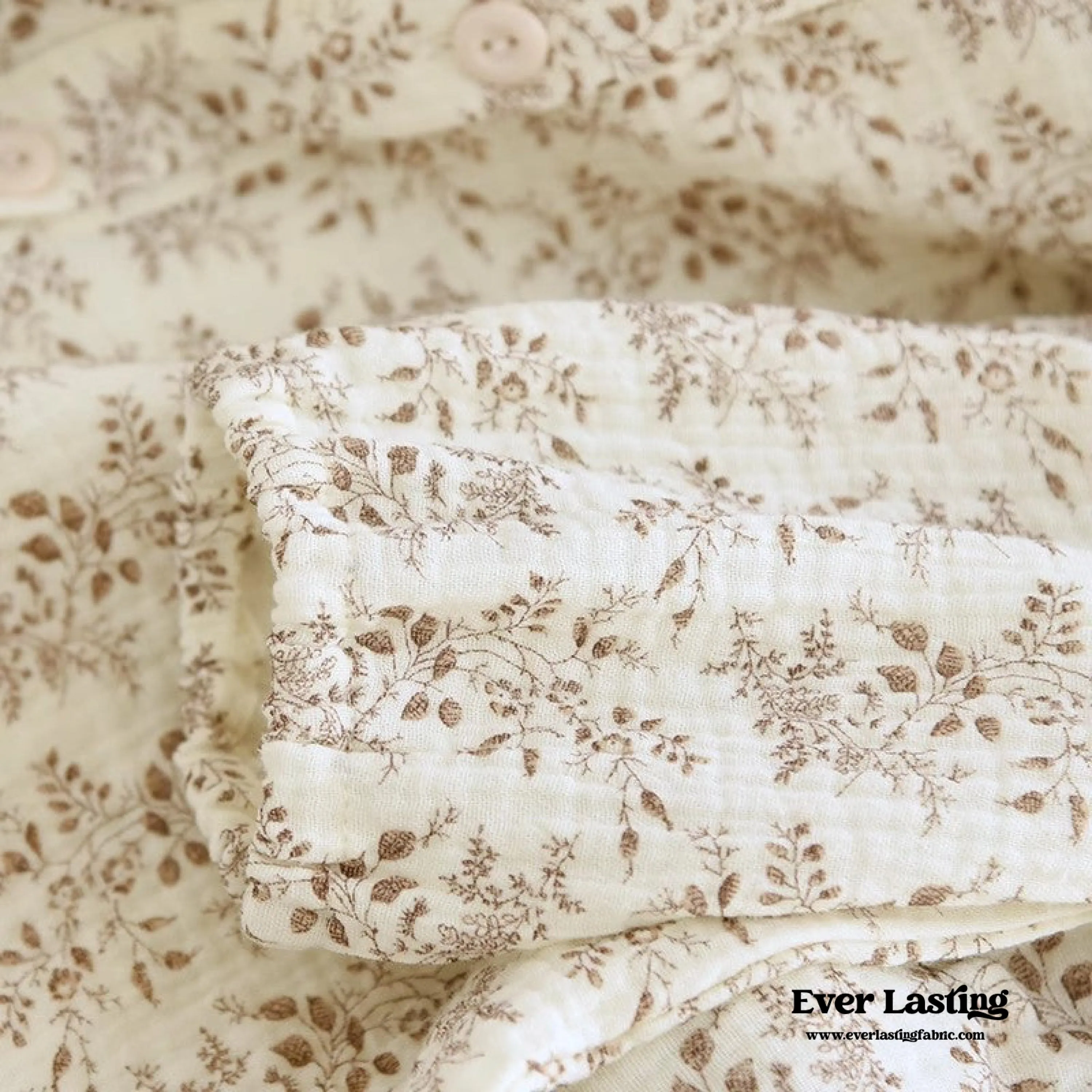 Lace Collar Long Sleeve and Long Pants Cotton Pajamas Set