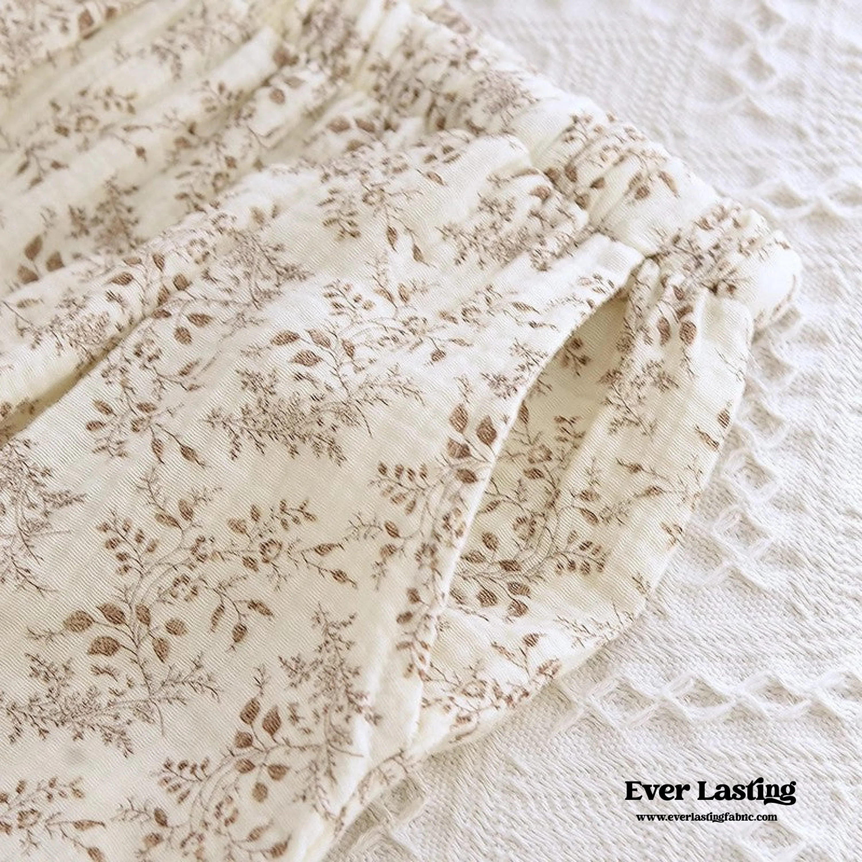 Lace Collar Long Sleeve and Long Pants Cotton Pajamas Set