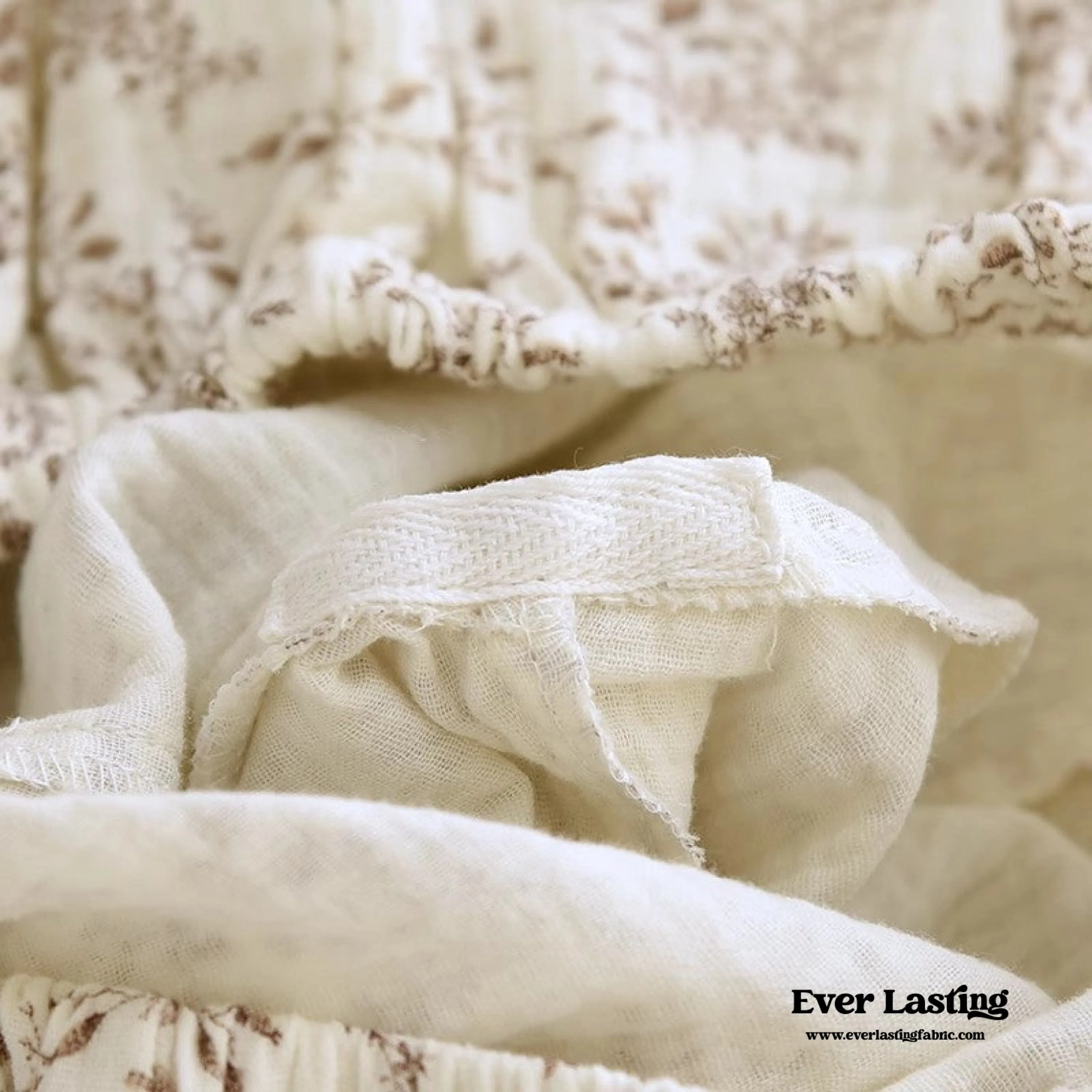 Lace Collar Long Sleeve and Long Pants Cotton Pajamas Set