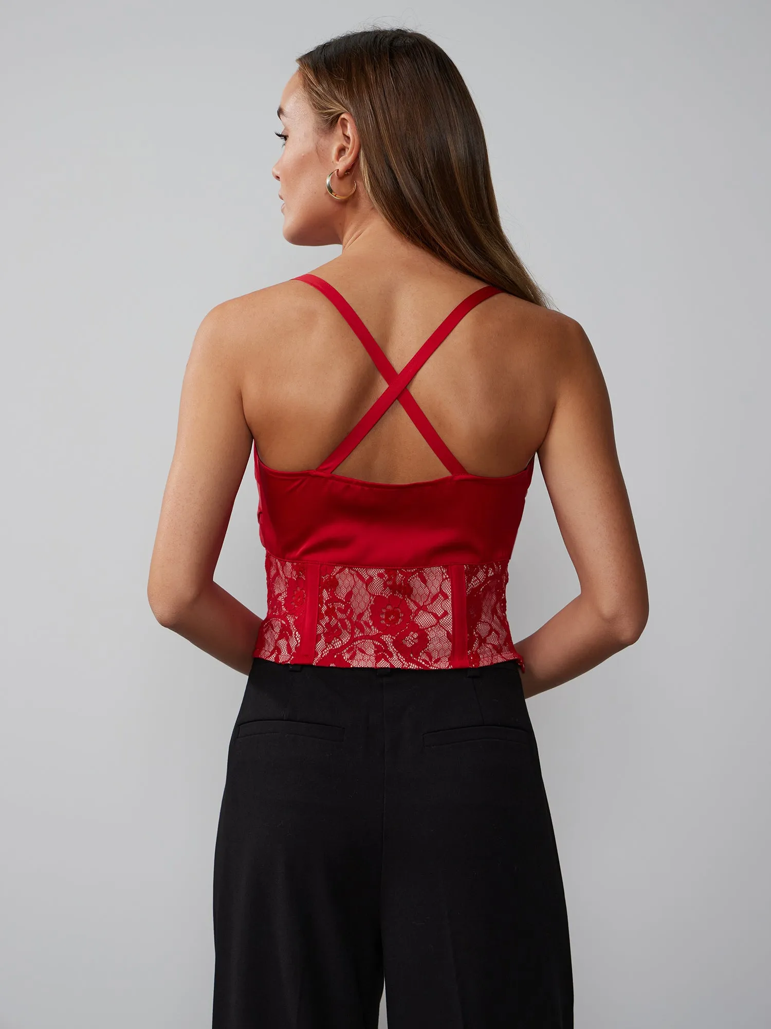 Lace Corset Top