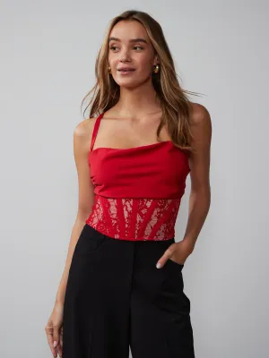 Lace Corset Top