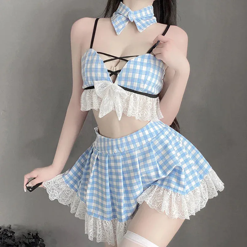 Lace Pajama Lingerie Set AD21111