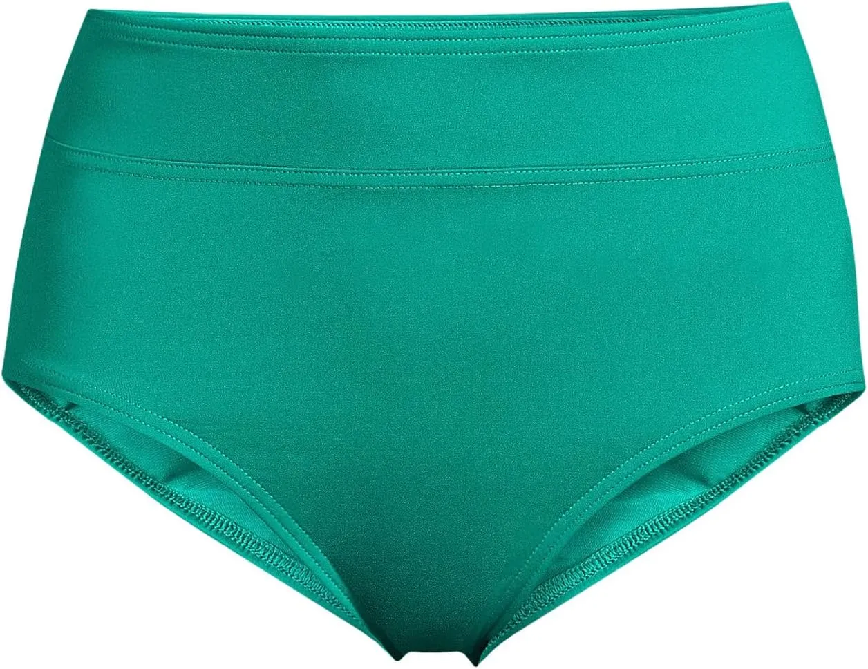 Lands' End Women's Tummy Control High Waisted Bikini Bottoms
