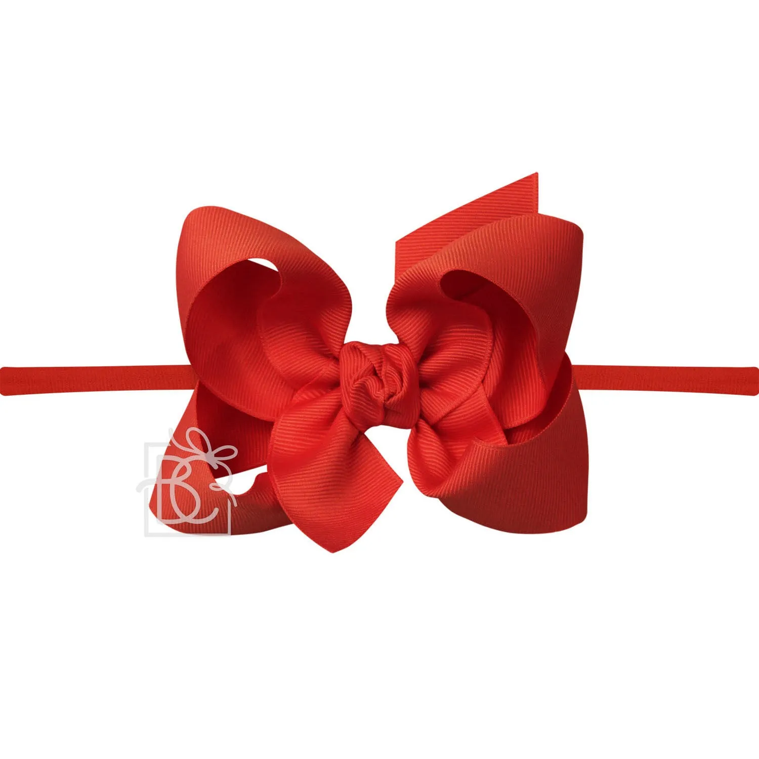 Large Bow on Nylon, Red